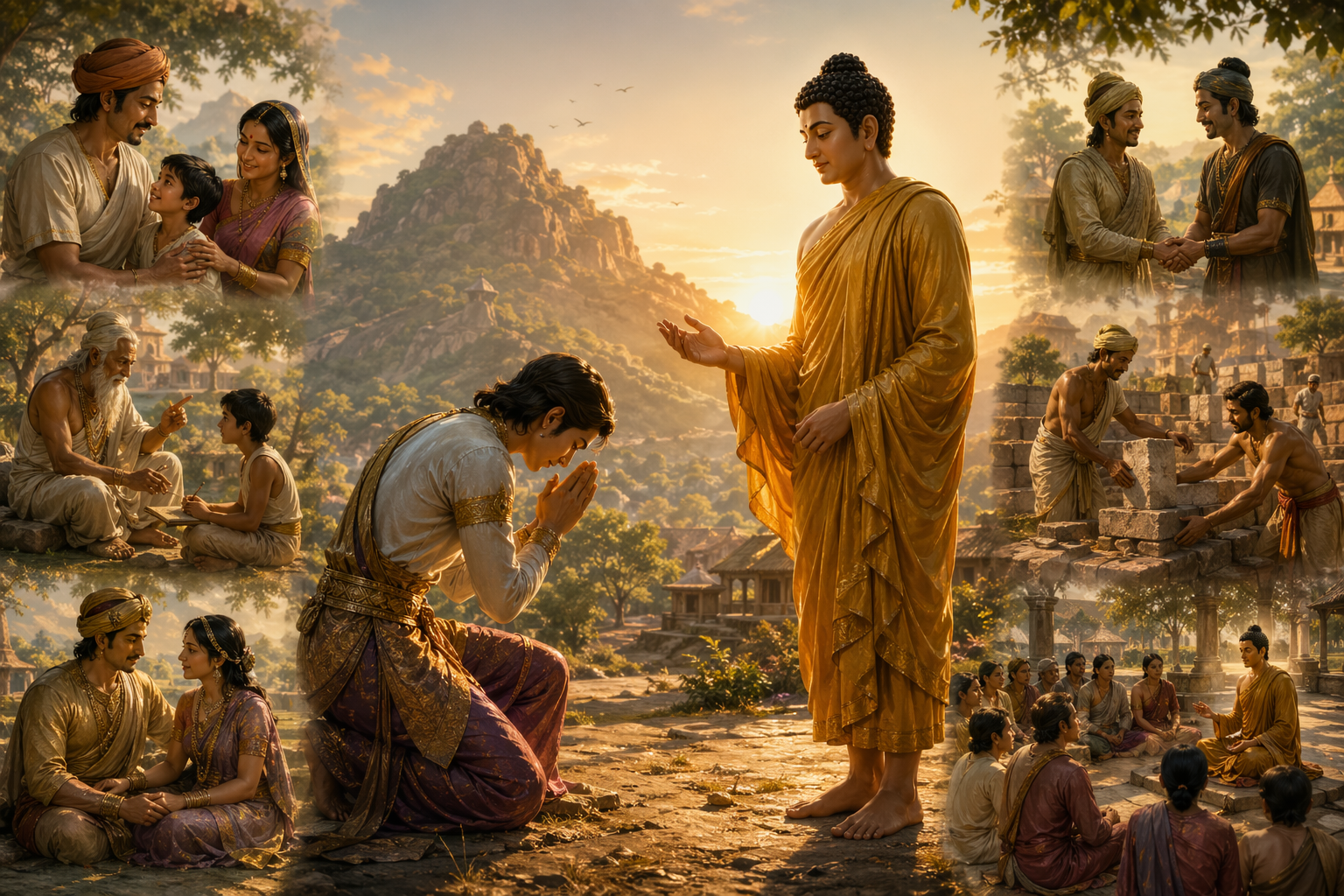 Thi Ca La Việt Lục Phương Lễ Kinh [尸迦羅越六方禮經]
