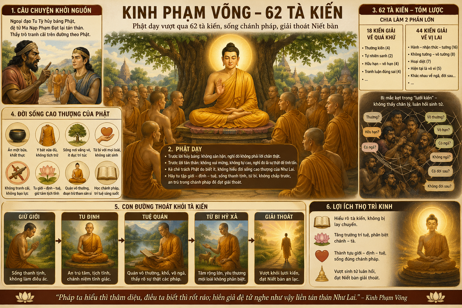 Kinh Phạm Võng 62 Tà Kiến