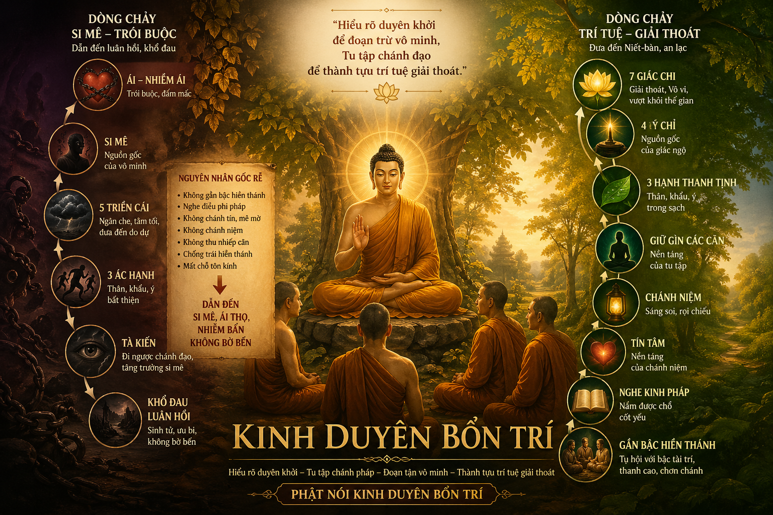 PHẬT NÓI KINH DUYÊN BảN TRÍ