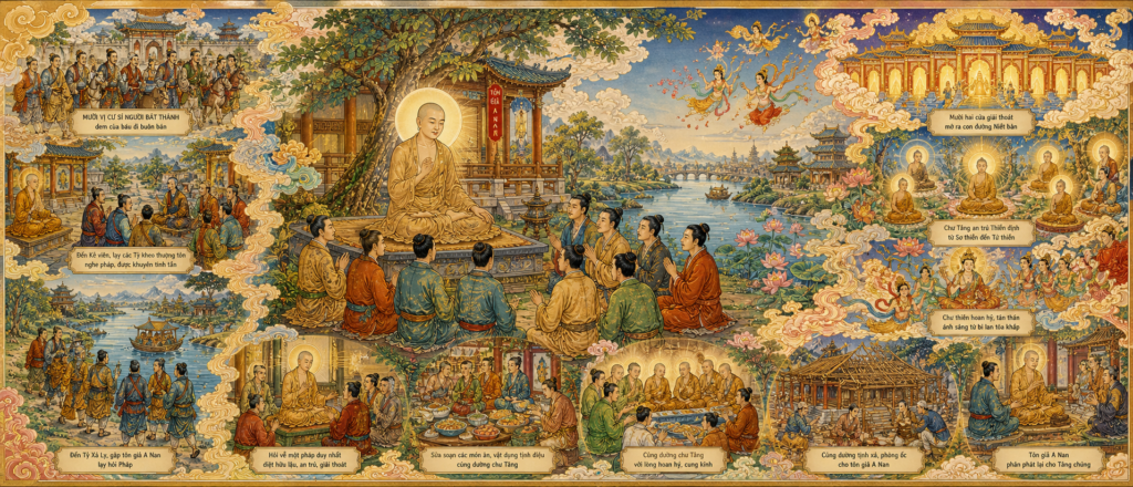 Thập Chi Cư Sĩ Bát Thành Nhân Kinh [十支居士八城人經]