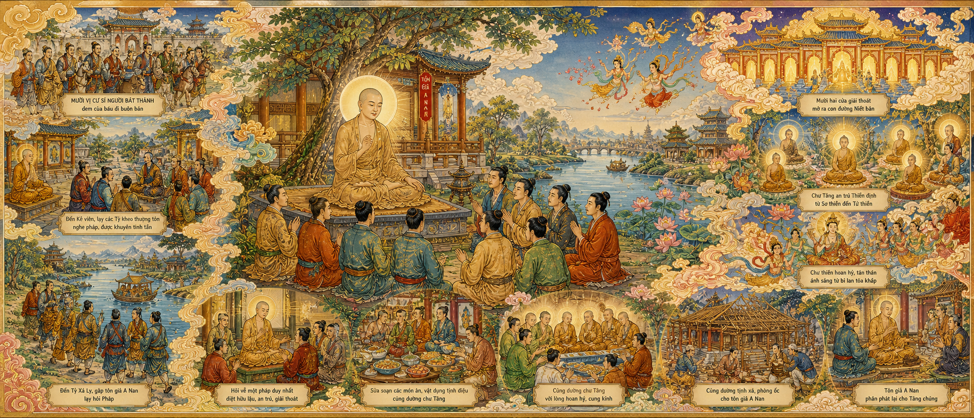 Thập Chi Cư Sĩ Bát Thành Nhân Kinh [十支居士八城人經]
