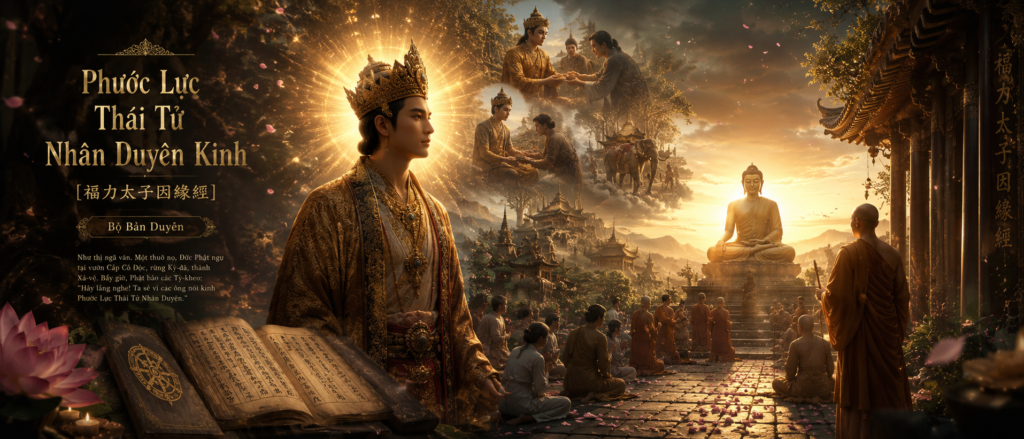 Phước Lực Thái Tử Nhân Duyên Kinh [福力太子因緣經]