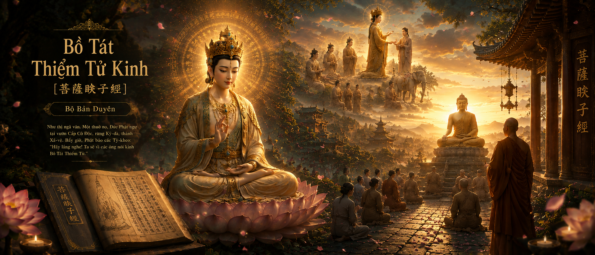 Bồ Tát Thiểm Tử Kinh [菩薩睒子經] Bộ Bản Duyên
