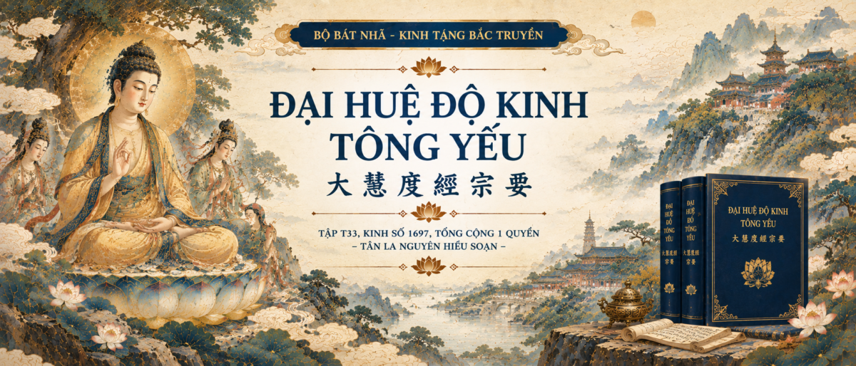 Đại Huệ Độ Kinh Tông Yếu [大慧度經宗要] thuộc tập T33, kinh số 1697, tổng cộng 1 quyển, – Tân La Nguyên Hiểu soạn