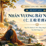 Nhơn Vương Bát Nhã Kinh Sớ [仁王般若經疏] thuộc tập T33, kinh số 1707, tổng cộng 6 quyển, – Tùy Kiết Tạng soạn»