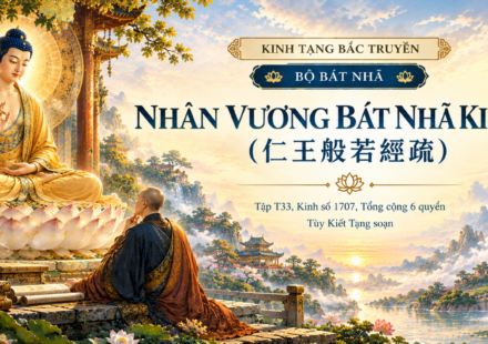 Nhơn Vương Bát Nhã Kinh Sớ [仁王般若經疏] thuộc tập T33, kinh số 1707, tổng cộng 6 quyển, – Tùy Kiết Tạng soạn»