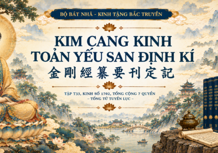 Kim Cang Kinh Toản Yếu San Định Kí