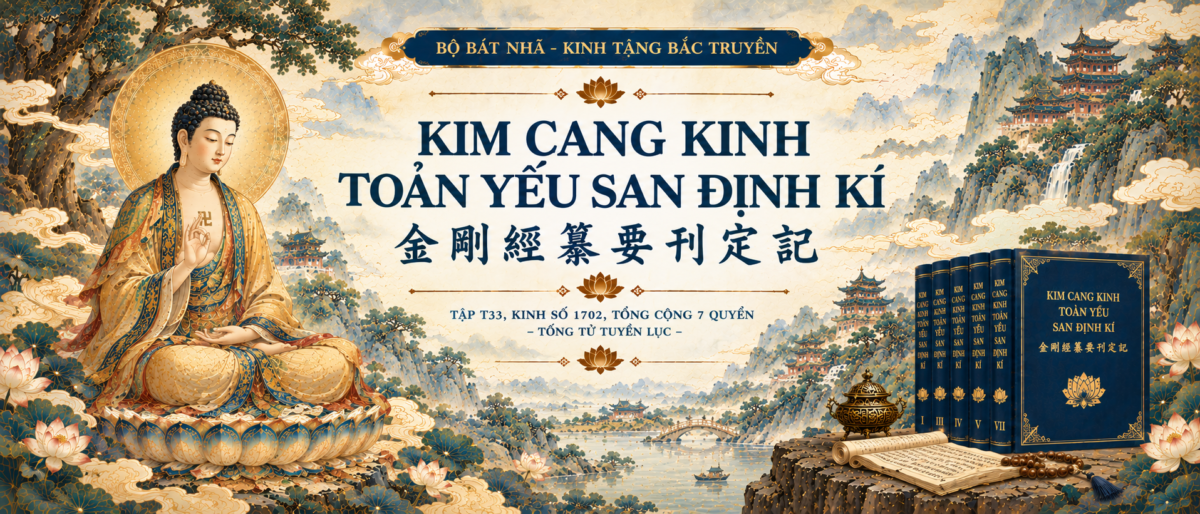 Kim Cang Kinh Toản Yếu San Định Kí