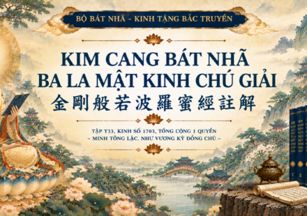 Kim Cang Bát Nhã Ba La Mật Kinh Chú Giải